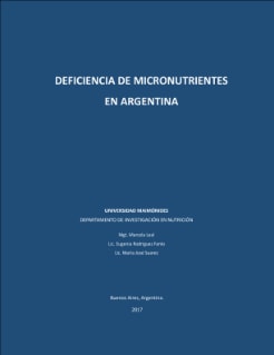 Deficiencia de Micronutrientes en Argentina  2017